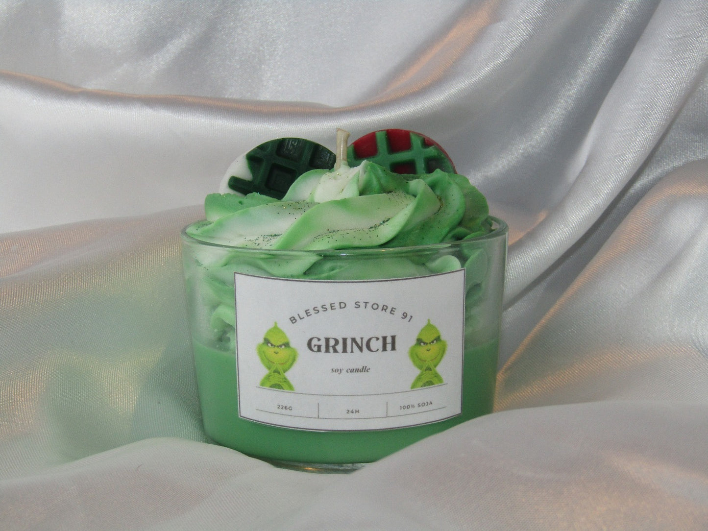 Bougie moyenne grinch