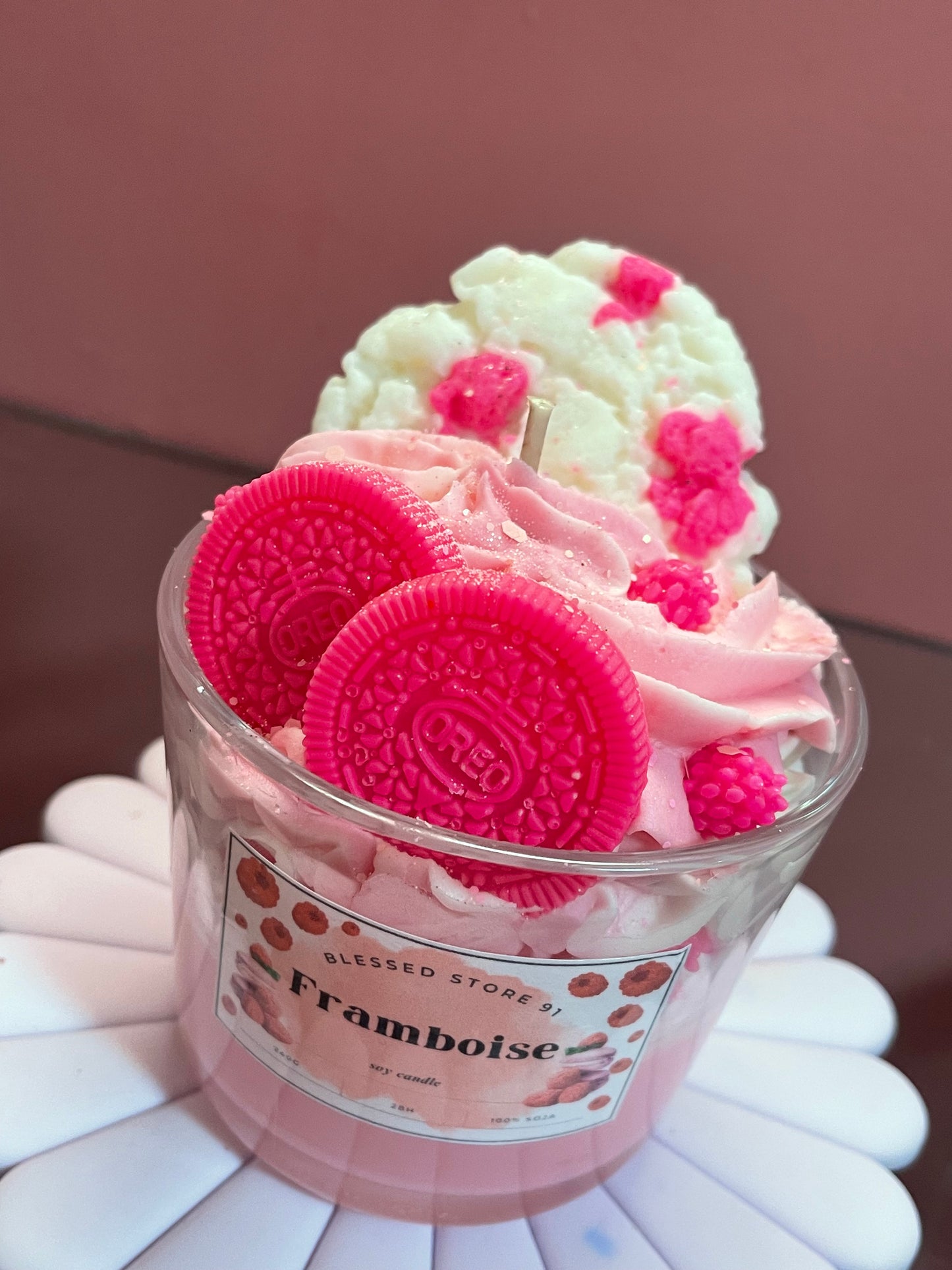 Bougie Gourmande Framboise