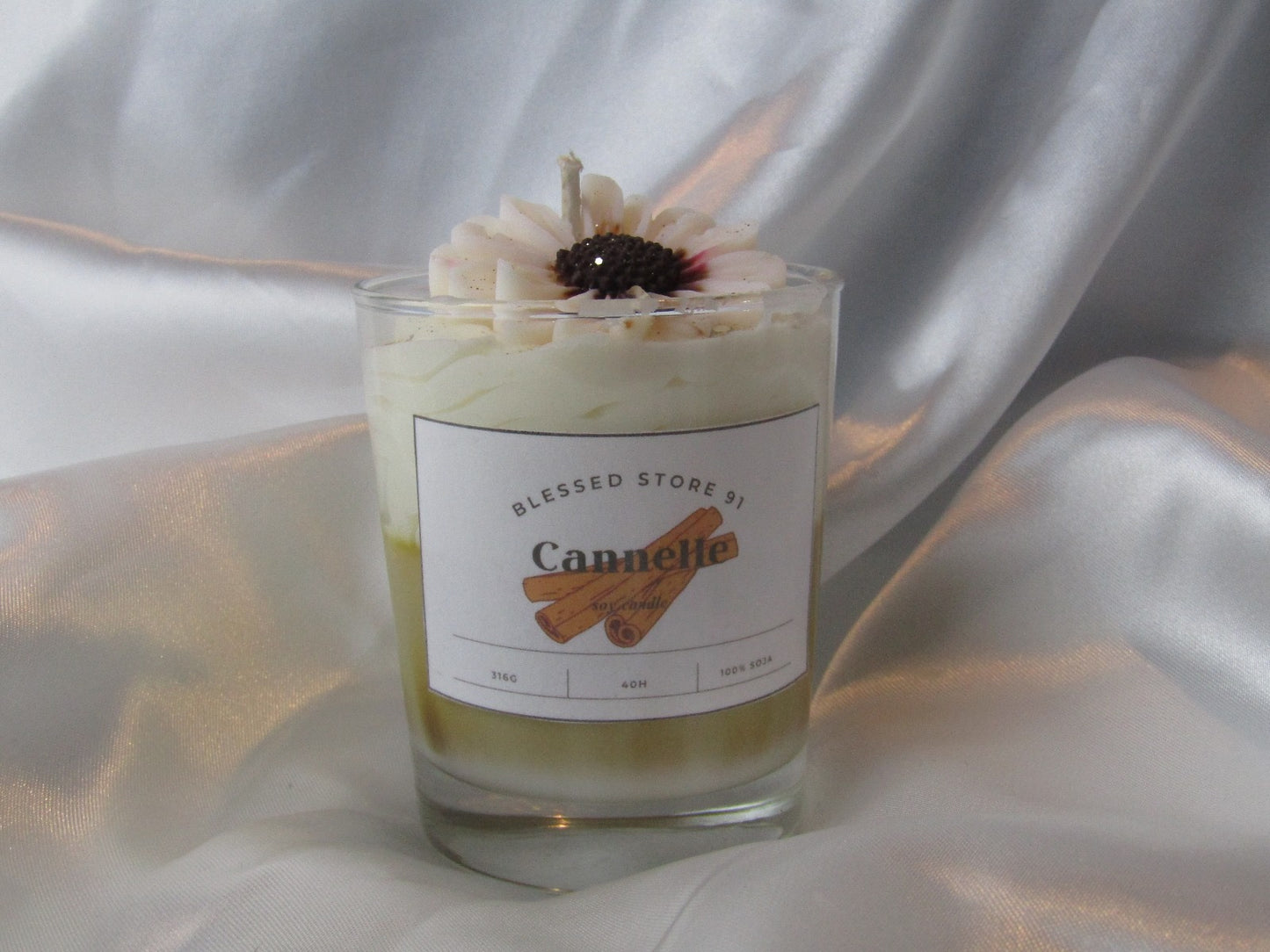 Bougie grande Canelle