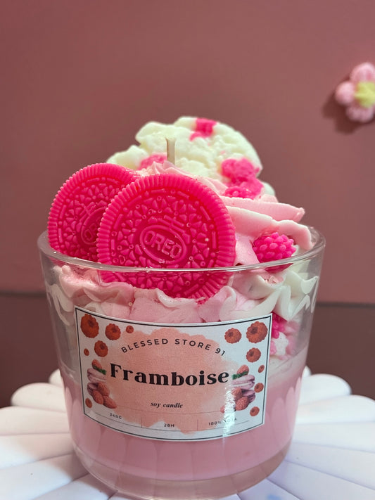 Bougie Gourmande Framboise